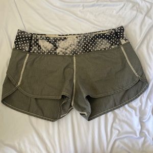 Lululemon workout shorts